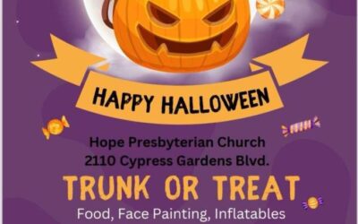 Hope Presbyterian Church Hosting Annual Trunk or Treat Event