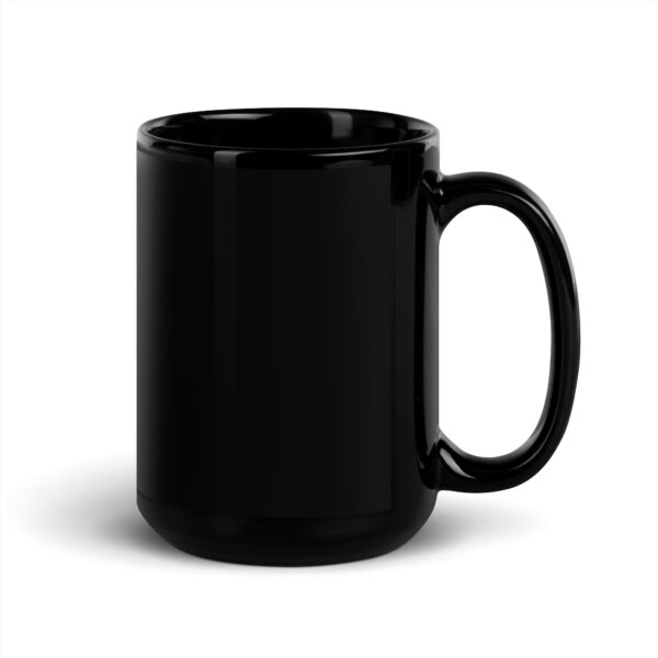 Black Glossy Mug - Image 2